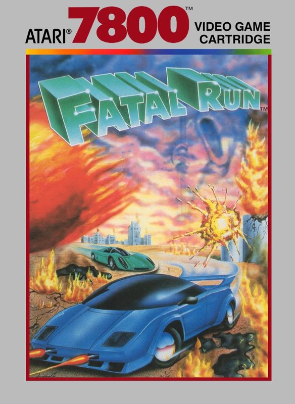 Fatal Run box art for Atari 7800